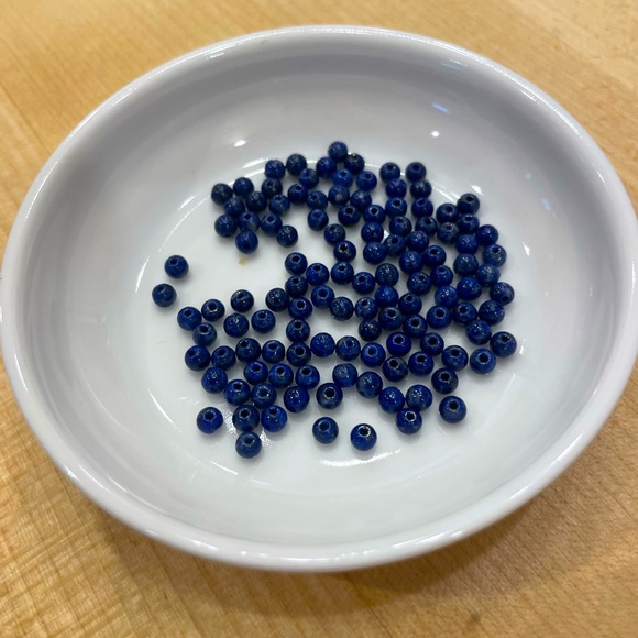 Handmade 14k gold filled bead stretch malachite bracelet - Picture 8 of 14